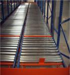 Stainless Steel Metal Gravity Flow Pallet Rack Width 2300-3500mm High Strength