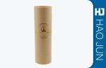 Brown Kraft Cardboard Cylinder Tubes For Glass Bottle Shipping , Eco Friendly
