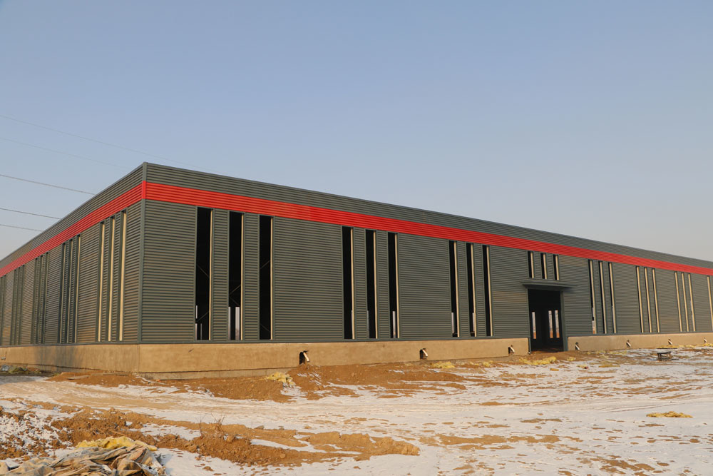 High Quality Prefabricated Steel Structure Building Construction Multi Story Large Span Workshop Cold Storage Metal Shed
