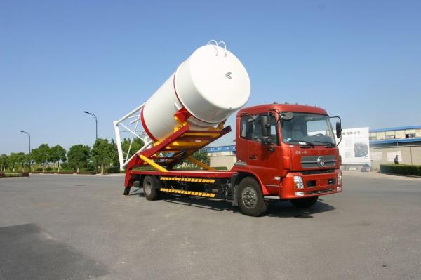 Buy cheap 22cbm Dongfeng 4x2 Dry Bulk Truck Hydraulic Lifting System from wholesalers