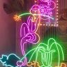 Buy cheap AC110V 220V outdoor flex led neon rope waterproof RGB for custom shop banner from wholesalers
