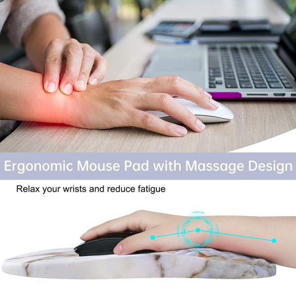 5 Days Sample Ergonomic Design Memory Foam Keyboard Wrist Rest Mouse Pad Wrist Support