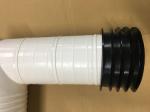 Non Toxic Toilet Pan Connector , Injection Forming Plumbing Toilet Waste Pipe