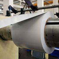 Buy cheap Alloy 3105 White Color 22 Gauge 0.65mm Thick 300mm Wide PE Pre Painted Aluminum product