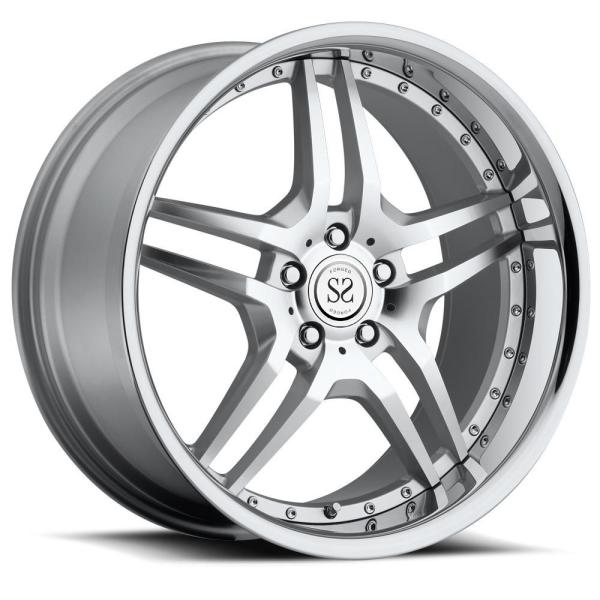 Buy cheap 19 20inch rotiform polish 2 piece forged car wheel rim llantas china 5x120 from wholesalers