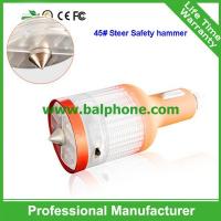 Buy cheap 2.1A New 4 in 1 Car charger Colourful USB charging with safety hammer LED light product
