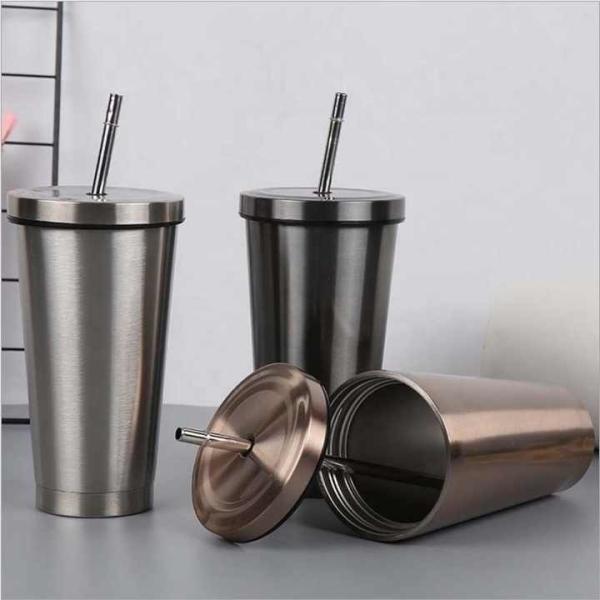 Buy cheap Screw On Lid Leak Proof Vacuum Insulated Drink Water Bottle 16Oz from wholesalers