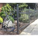 Metal Iron Wire Mesh Tubular Steel Fence Gardenrail Tubular Security Fencing