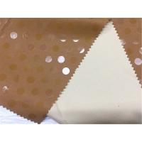 Buy cheap 0.2mm For Wadded Coat Garment Leather Fabric Honey Color With Pu Coated And product