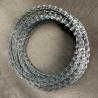 Buy cheap CBT-60 Plastic Coated Concertina Razor Blade Wire Fencing Meshes from wholesalers
