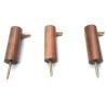 Buy cheap Wooden Coat Hook with brass stick -sapele / walnut /Beech wood hat hanger for wall from wholesalers
