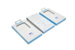 White PVC Window Cardboard UV Mobile Case Packaging Box