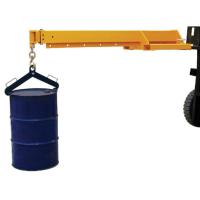Buy cheap Adjustable Forklift Jib Extension 2.5 Meters Length Locking Pins for Durability product