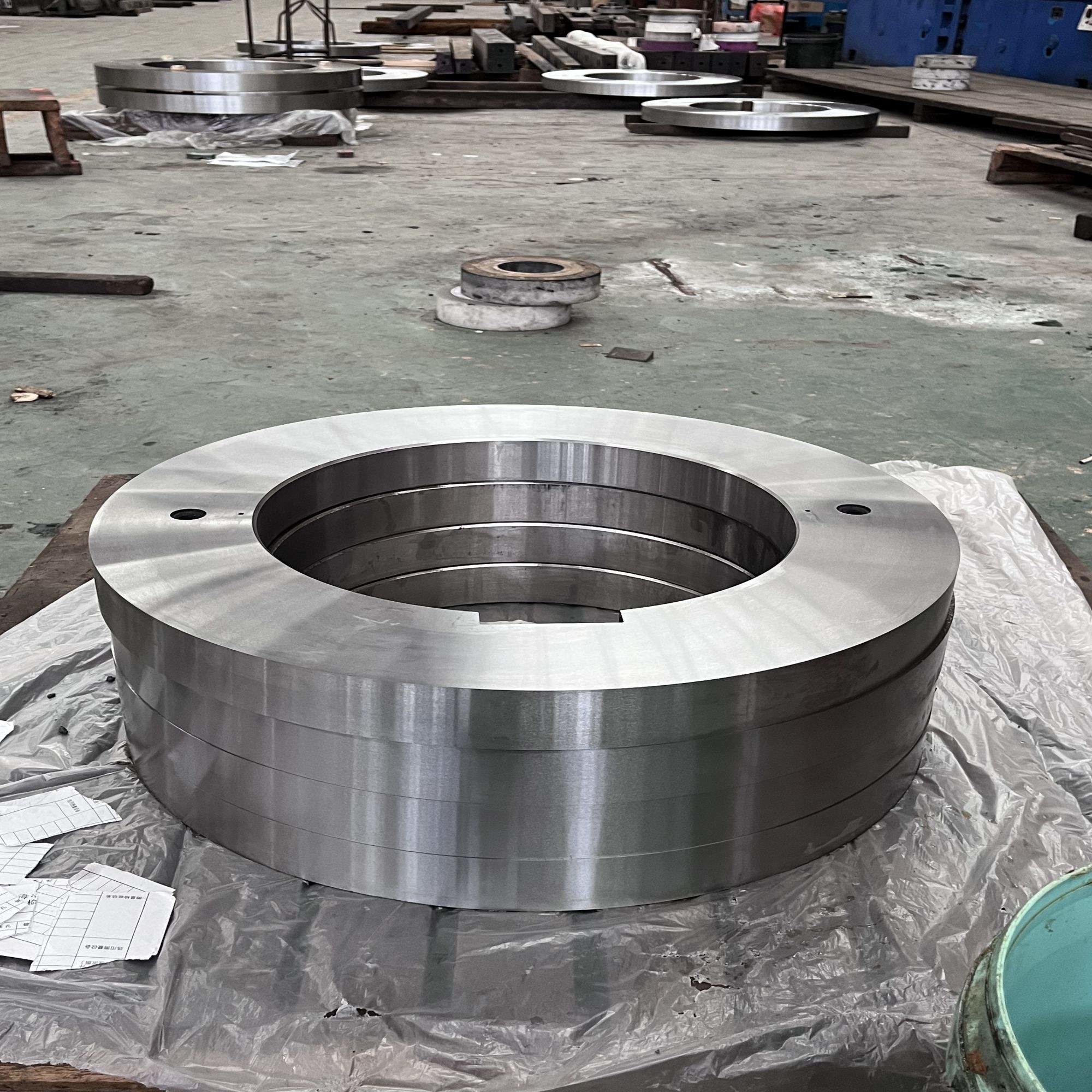 Hardness Hrc Round Rotary Cutter Blade Electric Cutting And Wear