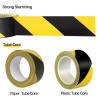 Buy cheap Black PVC Waterproof Self Adhesive Floor Warning Tape Acrylic Adhesive Caution Floor Tape from wholesalers