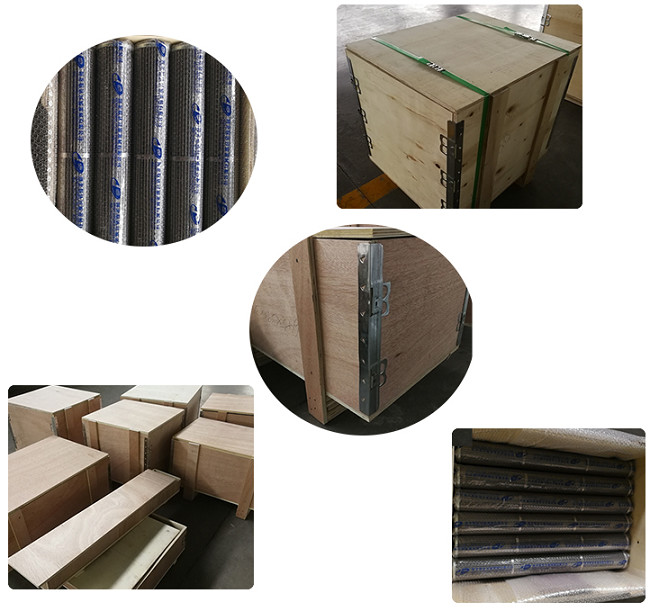 Round 99% OD323mm Wedge Wire Strainer , Sintered Mesh Filter Wear Resistance