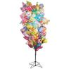 Buy cheap Balloons Tree Metal Floor Display Stands / 16 Tubular Holder Metal Display Rack from wholesalers