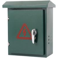 Buy cheap Stainless Steel Electrical Enclosure Cctv Power Supply Distribution Box Green product