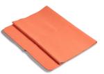 Orange Yoga Mat Cover Towel , Lightweight Skidless Yoga Mat Towel Soft Feeling