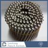 Buy cheap 75 X 3.1MM Oval Head Nails , Ring Shank Coil Nails For Wooden Project from wholesalers