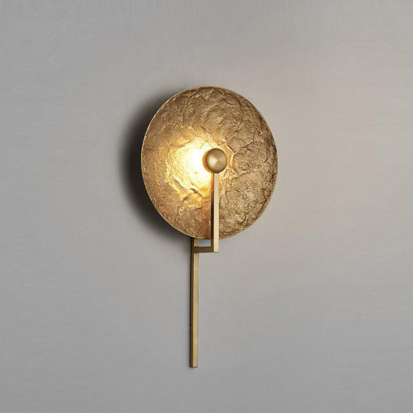 Buy cheap Simple post-modern bedside wall lamp full luxury hotel decoration villa corridor copper wall light(WH-OR-253) from wholesalers