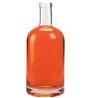 Buy cheap 750ml Cylindrical Vodka Glass Wine Bottle With Cork Custom Size Accepted for Products from wholesalers