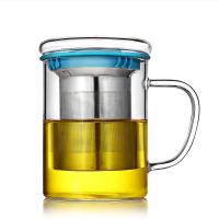 Buy cheap Break Resistant Glass Tea Infuser Cup Lightweight For Hot / Cold Drinks product