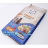 Buy cheap Manufacturer 2kg odm oem slider flat bottom bag dog cat wholesale custom pet food packing, Slider k flat bottom do from wholesalers