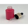Buy cheap Cylinder Customized Color Mini Glass Dropper Bottles , Empty Essential Oil Bottle from wholesalers