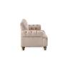 Buy cheap Pink velvet fabric nice design single wedding sofa event rental wooden furniture sofa armrest wing sofa from wholesalers