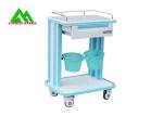 Metal Hospital Ward Equipment Medical Instrument Trolley For Medicine / Device