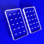 Professional Custom Ultraviolet Quartz Perforated Glass Sheet