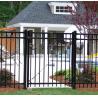 Buy cheap Decorative 8ft Garden Iron Wrought Fence For Highway 1.2mm-2.5mm from wholesalers