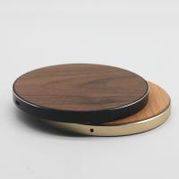Buy cheap Qi Wooden Wireless Charger 10W With 2-10mm Charging Distance product