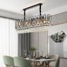 Buy cheap Modern crystal chandelier for Living Room Modern Rectangle Kitchen island indoor Lighting led Chandeliers(WH-CY-170) from wholesalers