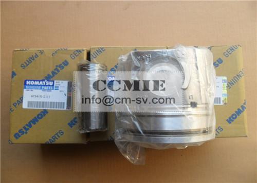 Buy cheap High Performance Diesel Engine Piston Komatsu Spare Parts For Excavator from wholesalers