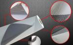 Different transmittance perforated one way vision vinyl sticker for solvent/eco
