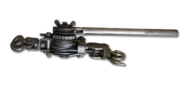 Hand Operate Frictional Wire Tightener Tool , Metal 3.2kg Wire Rope Tightener