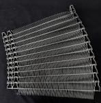 Polishing Chain Link Spiral Wire Mesh Conveyor Belt For Food Transport