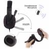 Buy cheap Producentre Over-The-Ear Headphones - Hi-Fi Over-Ear Noise-Isolating Closed Monitor Stereo Headphone with mic for game from wholesalers