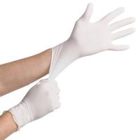 Buy cheap Dustless Latex Free White Disposable Vinyl Gloves product