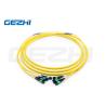 Buy cheap 48F MPO(Female) - MPO(Female) 3.0mm LSZH Fiber Optic Patch Cable / Trunk Cable from wholesalers