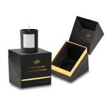 Coated Paper Candle Jar Gift Boxes Custom Logo Luxury Packaging OEM CMYK Empty