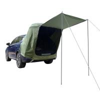 Buy cheap 200*120*240CM Army Green Waterproof Silver Coated Polyester 210D SUV Camping product