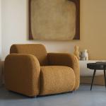Tufted Design Teddy Boucle Chair Set 102*90cm Fleece Sofa Set