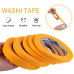 Automotive Painting Shield Protection Washi Masking Paper Tape with Custom