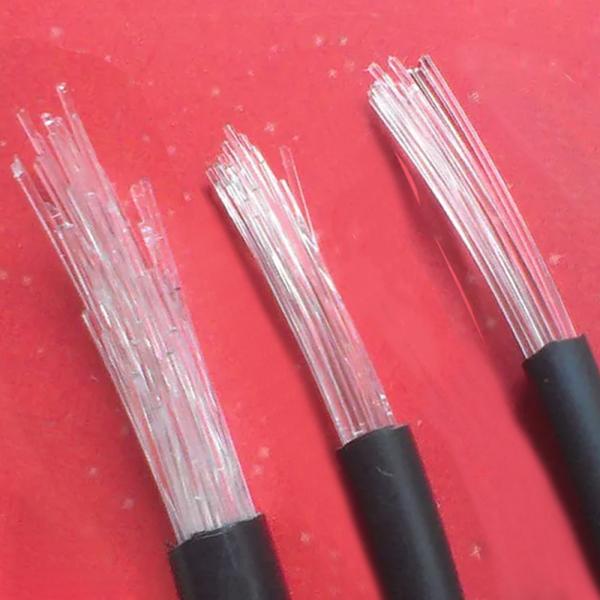 Buy cheap Factory Outlet POF 10mX 6mm Outer Diameter PVC PMMA Plastic Black Jacket Glow Fiber Optic Cable For Light Decorative from wholesalers
