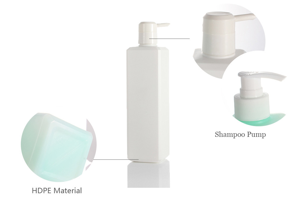 16.9oz 52.8g Body Lotion Shampoo Pump Bottles Screen Printing