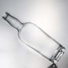 Buy cheap Customized Logo High Flint Gin Rum Liquor Glass Bottle with Cork 700ml 800ml 1000ml from wholesalers