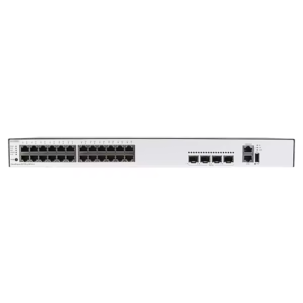 Stackable 24 Ports S5735-L24P4X-A1 Network Switch for Network Expansion